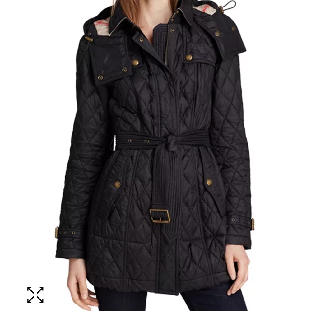 Burberry Quilted Trench